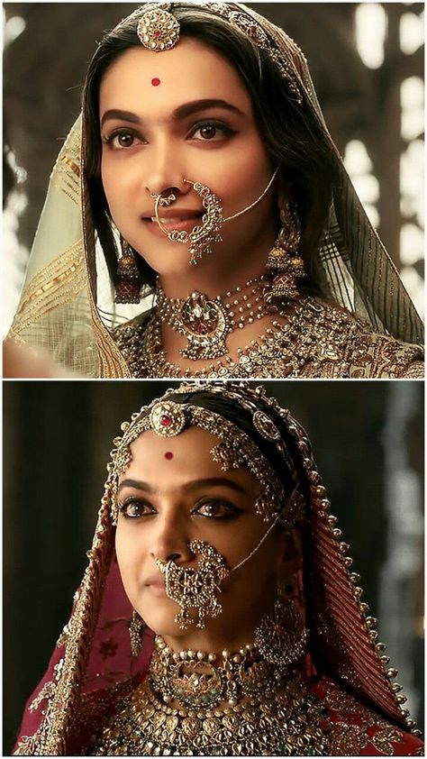 Deepika Padukone Mastani, Padmavati Look, Mastani Jewellery, Rani Padmavati, Padmavati Movie, Rajput Jewellery, Rajasthani Bride, Rajasthani Dress, Matha Patti