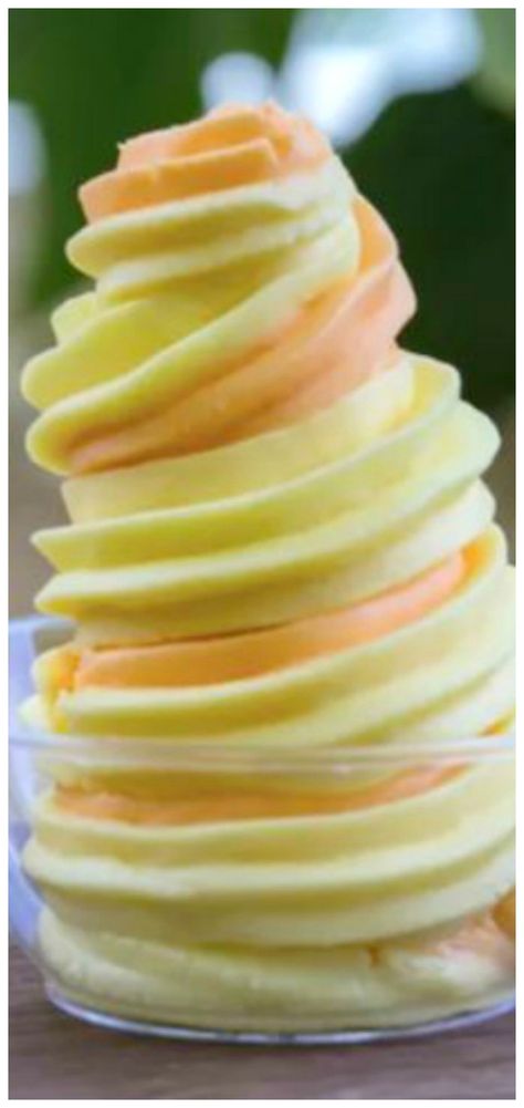 Strawberry Dole Whip Recipe, Disney Dole Whip Recipe, Disney Dole Whip, Bomb Pops, Dole Whip Recipe, Frozen Treats Recipes, Homemade Hot Fudge, Sorbet Ice Cream, Pineapple Desserts