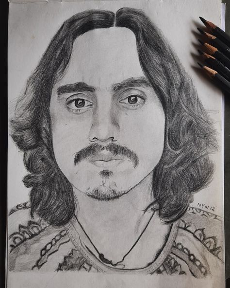 Pencil sketch of aditya gadhavi. Well known as a gujarati folk singer. Time laps video link is hear attached you tube channel - Nayan lakum art Aditya Gadhvi, You Tube, Pencil Sketch, To Draw, Follow Me, Sketch, Pencil, Male Sketch, Drawings