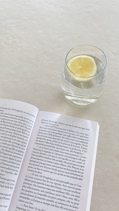 #reading, #book, #water, fresh water, #lemon, #aesthetic Fresh Water Aesthetic, Lemon Water Aesthetic, June Wallpaper, Lemon Aesthetic, Water Lemon, Water Aesthetic, Get My Life Together, Productive Day, Reading Book