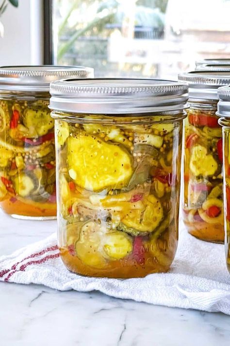 Quick Refrigerator Pickles Bread And Butter, Zesty Pickles Canning, Zesty Pickle Recipe, Spicy Dill Pickle Recipe Canning, Canning Pickles Recipe Spicy, Spicy Pickle Recipes Canning, Zesty Dill Pickle Recipe, Zesty Bread And Butter Pickle Recipe, Spicy Dill Pickle Recipe