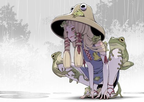 Frog Girl, Rpg Characters, 인물 드로잉, 캐릭터 드로잉, Character Reference, Dessin Adorable, 판타지 아트, Sketch Art, 영감을 주는 캐릭터