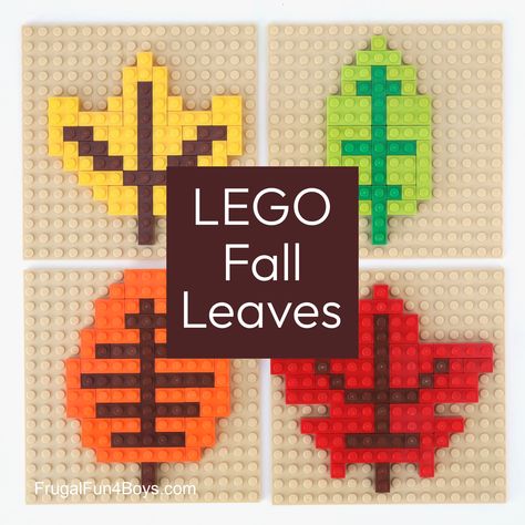 Fall Lego Ideas, Lego Candy Machine, Lego Pumpkin, Fall Stem Activities, Lego Candy, Fun Fall Decor, Halloween Stem, Kids Activities At Home, Lego Books