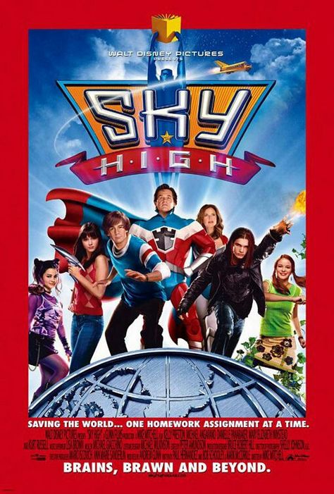 Sky High (2005) Sky High Movie, Michael Angarano, Disney Original Movies, Disney Channel Movies, Old Disney Channel, Kelly Preston, Kurt Russell, Disney Channel Original, Danielle Panabaker