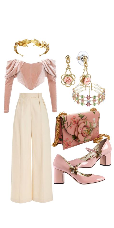 Princess Aurora Outfit Ideas, Princess Aurora Aesthetic Outfits, Sleeping Beauty Inspired Outfits, Sleeping Beauty Modern Outfit, Disneybound Outfits Sleeping Beauty, Aurora Sleeping Beauty Disneybound, Gladiator 2, Modesty Outfits, Look Formal