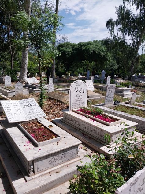 Famous Urdu Poetess Parveen Shakir's grave at Gate No.4, H۔8,Graveyard,Islamabad Muslim Cemetery, Parveen Shakir, Graveyard, Photo Posters, Cemetery, 4 H, Gate, My Pictures, Pakistan