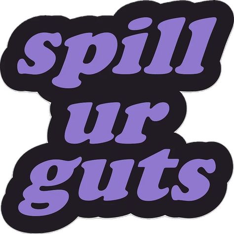 Guts Stickers, Guts Bracelet, Guts Spilled, Spill Your Guts, Guts Aesthetic, Olivia Outfits, Tshirt Design Diy, Diy Graphic Tee, Ariana Grande Poster