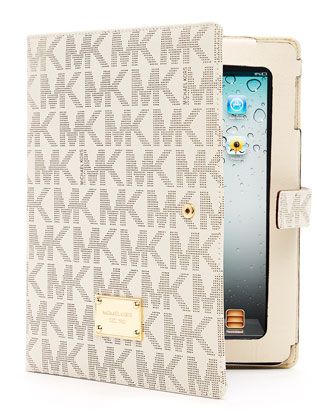 MICHAEL Michael Kors iPad Logo Stand, Vanilla - Neiman Marcus Ipad Logo, Sac Michael Kors, Outlet Michael Kors, Michael Kors Selma, Michael Kors Satchel, Mk Handbags, Cheap Michael Kors, Michael Kors Outlet, Michael Kors Crossbody