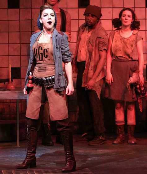 Ms. Pennywise, looking both poor and steampunkish at the same time. Urinetown The Musical, Theatre References, Urinetown Costumes, Theater Quotes, Dream Roles, Theatre Inspiration, Pee Pee, Theatre Quotes, Fiddler On The Roof