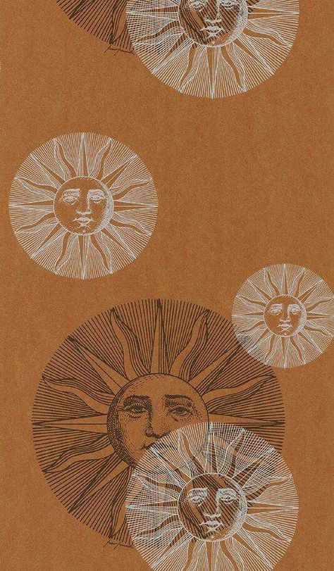 sun wallpaper The Sun And Moon, Soyut Sanat Tabloları, Luxury Wallpaper, Cole And Son, Aesthetic Iphone, Sun And Moon, Mellow Yellow, Aesthetic Iphone Wallpaper, Artsy Fartsy