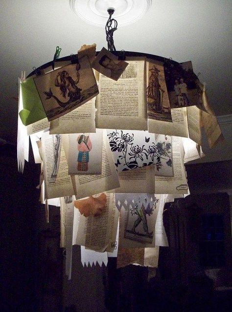 Old Book Crafts, Lantern Ideas, Waste Material, Diy Lamp, Old Book, Book Ideas, Old Books, Aesthetic Room Decor, Aesthetic Room