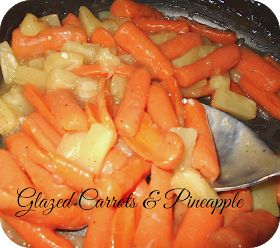 Carrots Glazed, Tasty Vegetables, Cooking Easy Recipes, Glazed Carrots Recipe, Candied Carrots, Recipes Family, Pineapple Recipes, Cooking Easy, Veggie Delight