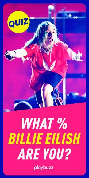 No doubt Billie is the coolest it-girl in the music industry, and we just can't get enough of her. Between her hilarious personality and her dark side, her fresh sound is undeniably unique and mesmerizing, whether you like it or not. Are we coming off too obsessed? that's because we are ******************** Playbuzz Quiz Quizzes Personality Quiz Buzzfeed Quiz Music Quiz Lyrucs Fashion Style Billie Eilish Taylor Swift Spears Billie Eilish Style, Billie Eilish Music, Billie Eilish Fashion, Taylor Swift Quiz, Fresh Hair Color, Music Quiz, Quiz Buzzfeed, Playbuzz Quiz, Pop Quiz