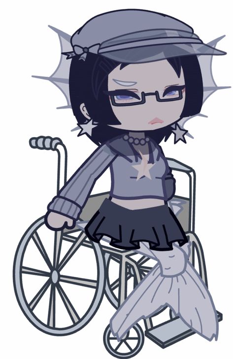 Not the best oc i know but i was testing how to make an oc in a wheelchair as i don’t really have any oc’s that do, and i wanted to experiment. 🫶💗 Gacha Life Experiment Oc, Gacha Lab Oc, Gacha Scientist Outfit, Gacha Robot Oc, Gacha Experiment Oc, Experiment Oc Art, Aesthetic Gacha Oc Ideas, Gl2 Oc Ideas, Gacha Oc Inspiration