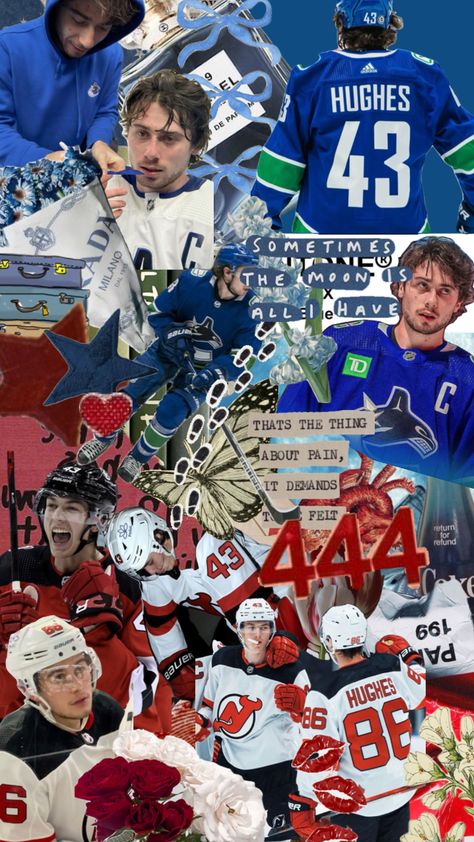 Quinn Hughes, Hughes Brothers, Nhl Wallpaper, Hot Hockey Players, Cute Guy Pics, Crush Advice, New Jersey Devils, Vancouver Canucks, Nhl Hockey