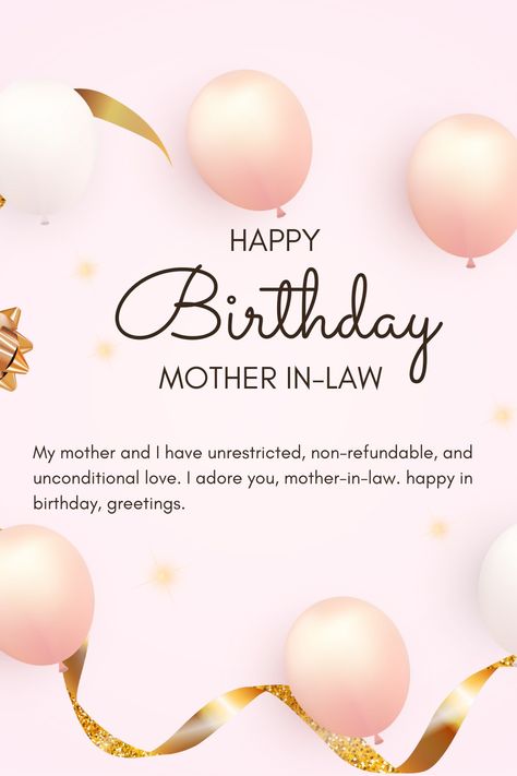 Happy Birthday Mother In Law Quotes, Mother In Law Birthday Quotes, Best Anniversary Wishes, Mother In Law Quotes, Happy Birthday Mom Quotes, Future Mother In Law, Wishes For Mother, Message For Mother, Happy Birthday Message