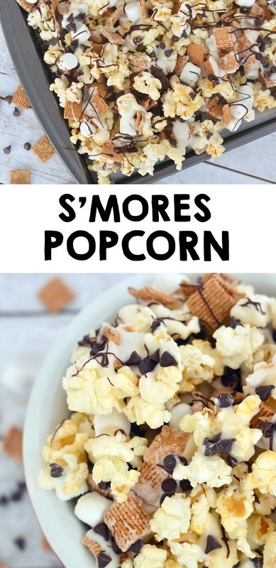 Smores Popcorn, Game Night Snacks, Popcorn Balls Recipe, Game Night Food, Popcorn Treats, Movie Night Snacks, Popcorn Snacks, Popcorn Recipe, Flavored Popcorn