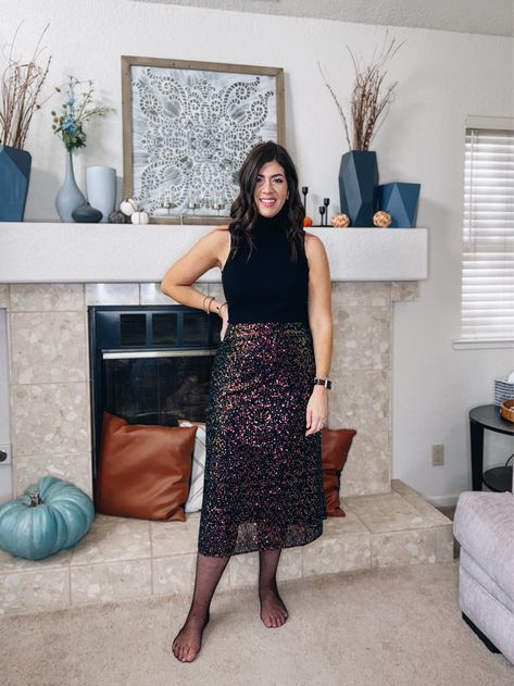 Shop Sequin Midi Skirt and other curated products on LTK, the easiest way to shop everything from your favorite creators. Sequin Midi Skirt Outfit, Sequin Midi Skirt, Midi Skirt Outfit, Skirt Outfit, Skirt Outfits, Midi Skirt, Sequin, Loft, My Style