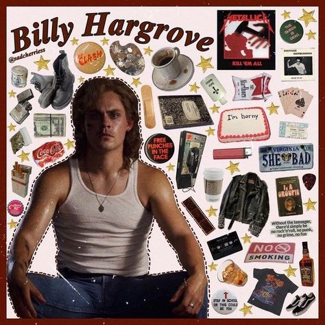 Billy Hargrove Outfit, Billy Hargrove, Dacre Montgomery, Stranger Things Poster, Celebrity Style Icons, Billy Boy, Stranger Things Art, Stranger Things Aesthetic, Stranger Things Funny