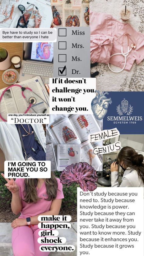 Nursing School Inspiration, Physical Therapy Student, Nursing Motivation, Medical School Life, Nursing School Motivation, Nurse Inspiration, Medical Student Motivation, Med School Motivation, Medical Wallpaper