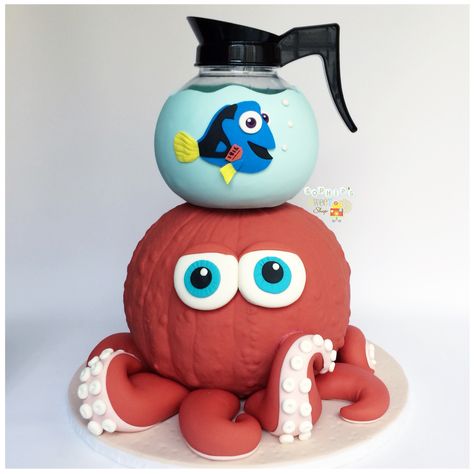 finding dory pumpkin \ pumpkin decorating \ pumpkin contest \ painted pumpkin Finding Nemo Pumpkin, Nemo Pumpkin, Disney Pumpkins, Disney Pumpkin Painting, No Carve Pumpkin, Halloween Pumpkin Crafts, Creative Pumpkin Painting, Creative Pumpkin Decorating, Character Pumpkins