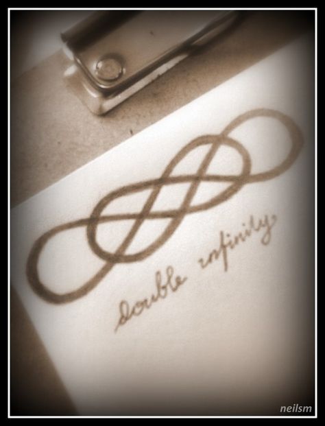 Revenge Double infinity Double Infinity Tattoo, Tattoo Infinito, Double Infinity Tattoos, Infinity Times Infinity, Revenge Tv Show, Revenge Series, Amanda Clark, Double Infinity, Muster Tattoos