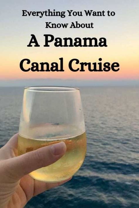 Considering a Panama Canal Cruise? Here's everything you need to know about one. Panama Canal Cruise Tips, Ncl Encore, Panama Cruise, Norwegian Bliss, Panama Canal Cruise, Carnival Cruises, Pride Of America, Nile River Cruise, Panama Travel