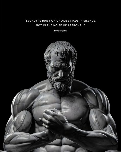 What is your legacy? . . . . . . Throughout history, masculinity has often been associated with public achievements and external validation. Men have been conditioned to believe that greatness is measured by the noise they make in the world. However, true legacy is often built in the quiet moments of decision-making, when we choose our values, set our goals, and determine our path. These choices, made in solitude, shape our character and define our legacy. By focusing on internal growth and p... Internal Growth, External Validation, Our Path, Our Values, Our Legacy, Quiet Moments, The Quiet, Decision Making, In This Moment