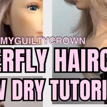 Gilad | Hair Video Education on Instagram: "🦋 Butterfly Haircut Blowdry 🦋 Step by Step Tutorial. Follow these tips to learn how to blow dry your layered haircut quickly and easily! Products - @kenraprofessional Volume Mousse Extra #haircut #butterflycut #blowdrytutorial #hairstyletutorial #butterflyhaircut #hairtutorial #stepbystep #hairtutorials #btconeshot2024_stylingvideo #nychairstylist #blowdry #haircuttutorial #haireducation" Blow Dry Tutorial, Volume Mousse, Butterfly Haircut, Layered Haircut, Blow Dry, Layered Haircuts, Hair Videos, Hair Tutorial, Hair Stylist