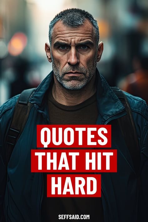 50 quotes that hit hard that challenge your perspective and make you think deeply about life, love, and resilience. via @SeffSaid Harsh Reality Quotes, Satisfaction Quotes, Hard Hitting Quotes, Yt Thumbnail, 50 Quotes, Productivity Quotes, 50th Quote, Peter Drucker, Think Deeply