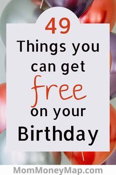 Free On Your Birthday, Freebies On Your Birthday, Birthday Deals, Get Free Stuff Online, Freebies By Mail, Birthday Giveaways, Birthday Freebies, Free Samples By Mail, Stuff For Free