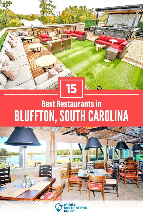 Want to see the best restaurants in Bluffton, SC? We’re FamilyDestinationsGuide, and we’re here to help: From incredible brunch spots and amazing places to eat dinner, to local foodie spots and hidden gems, discover the BEST Bluffton restaurants - so you get memories that last a lifetime! #bluffton #blufftonrestaurants #restaurantsinbluffton #bestrestaurantsinbluffton #placestoeatbluffton Manifesting Travel, Fort Mill South Carolina, Rock Hill South Carolina, Kids Restaurants, Bluffton South Carolina, South Carolina Vacation, Hilton Head Island South Carolina, Brunch Restaurants, Bluffton Sc