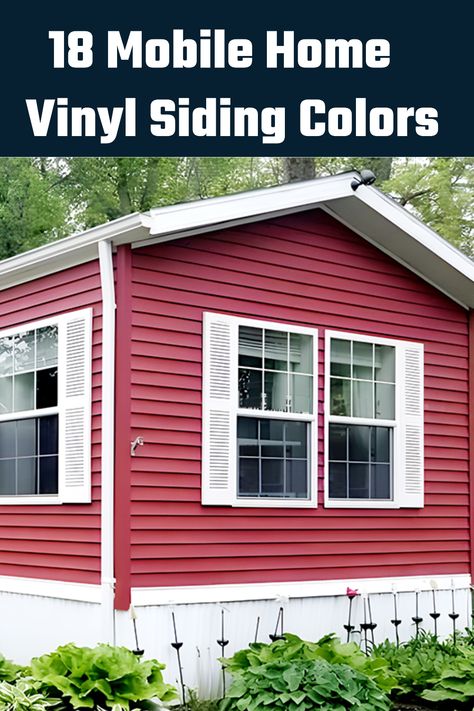 Mobile Home Vinyl Siding Colors Mobile Home Vinyl Siding Ideas, Mobile Home Painting Exterior Color Schemes, Siding Colors For Houses Vinyl, Mobile Home Exterior Paint Colors Ideas, Mobile Home Painting Exterior, Mobile Home Colors Exterior, Vinyl Siding Color Schemes, Mobile Home Siding Ideas, Mobile Home Siding