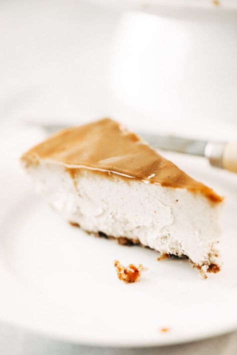 Paleo Chai Caramel Cheesecake - Paleo Gluten Free EatsAddThisFacebookTwitterEmail AppPinterest Chai Caramel, Chai Cheesecake, Chai Spice Mix, Caramel Ingredients, Springform Pan Cake, Raw Vegan Desserts, Baking Substitutes, Caramel Cheesecake, Caramel Topping