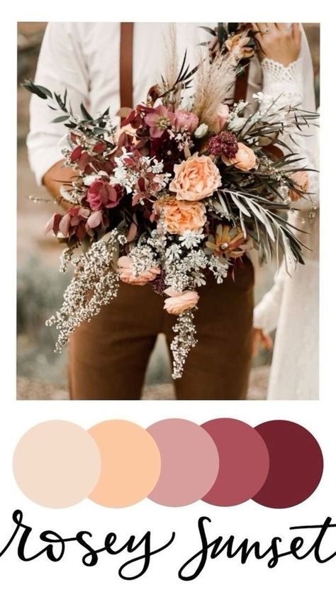 Rosewood Wedding, Wedding Color Palettes, Wedding Color Pallet, Fall Wedding Color Palette, Wedding Color Combos, Wedding Palette, Wedding Theme Colors, Future Wedding Plans, Fall Wedding Colors