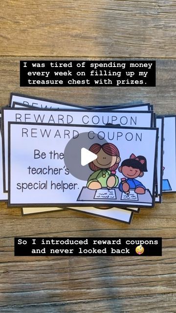 Deanna Gomez on Instagram: "REWARD COUPONS 🥳🎉 $1 for 24 hours!   Comment COUPONS for the link!" Classroom Reward Coupons, Classroom Rewards, Reward Coupons, July 3, Spending Money, Classroom Ideas, Education, On Instagram, Instagram