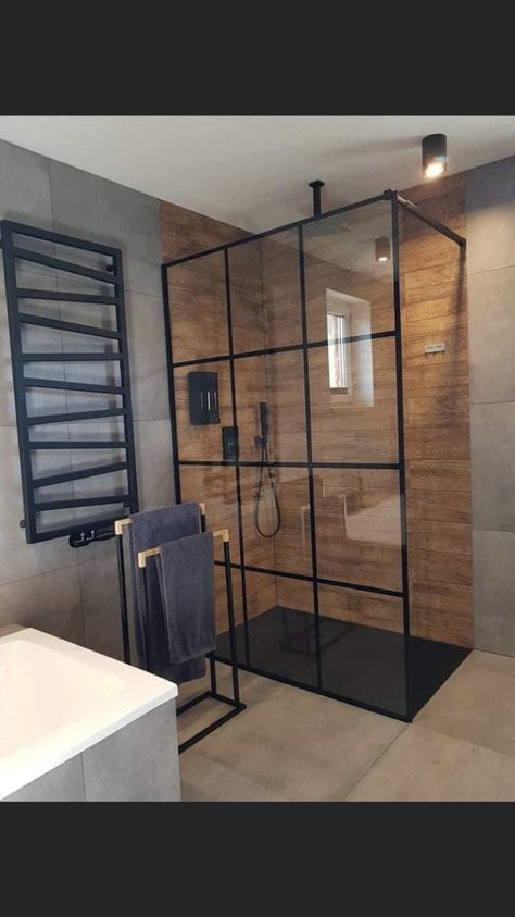 Luxury Small Bathroom, Bilik Air, Shower Cabin, Bathroom Design Luxury, Small Bathroom Decor, Room Remodeling, House Bathroom, Bathroom Remodel Master, Small Bathroom Remodel