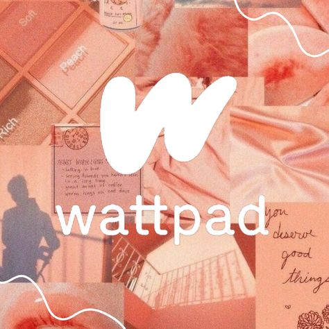 Wattpad Aesthetic Logo, Wattpad Icon Logo Aesthetic, Peach Homescreen, Wattpad Icon Logo, Ando Hot, Wattpad Icon, App Logos, Vintage Wallpapers, Icons App