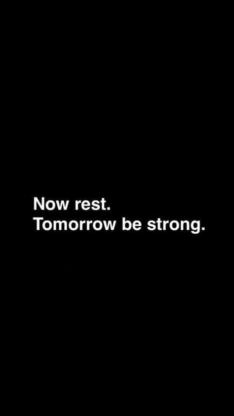 Quotes Rest, Gym Thoughts, Rest Quotes, New Day Quotes, Widget Board, Take A Rest, Tomorrow Is A New Day, Massage Room, Reiki Master