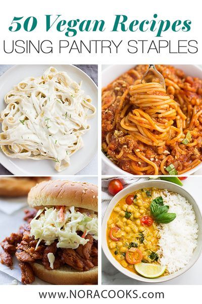 Nora Cooks, Pantry Recipes, Vegan Pantry, Vegan Meal Prep, Best Vegan Recipes, Pantry Staples, Vegan Cooking, Vegan Dinner Recipes, Vegan Foods