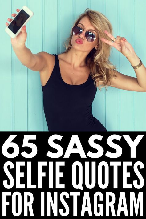 65 Best Quotes for Instagram Selfies | If you're looking for short quotes to add to your Instagram captions to get your feelings across in the most simple way possible, this post is for you! Whether you're trying to share happy and positive vibes, confidence and beauty, or you want to go deep and provide a little inspiration and motivation with a smile, these simple thoughts are equal parts classy and sassy, with a little funny thrown in for good measure! #instagramquotes #IGquotes #shortquotes Self Photo Quotes, Quotes To Put With Selfies, Short Women Quotes Funny, Going Out Selfie Ideas, Photography Poses For Short Women, Sassy Quotes For Selfies Wise Words, You Look Beautiful Quotes For Her, Hot Mom Quotes For Instagram, Classy Selfie Captions