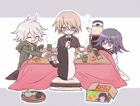 Chaos Trio, Hope's Peak Academy, Byakuya Togami, Student Birthdays, Kokichi Ouma, Super Danganronpa, Danganronpa Memes, Trigger Happy Havoc, Nagito Komaeda