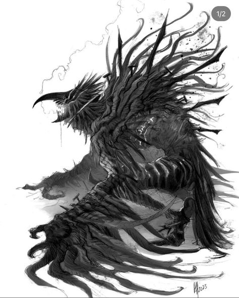 Adventurer's Guild, Dark Creatures, Humanoid Creatures, Magical Creature, Fiction Idea, Cosmic Horror, Shadow Art, Monster Concept Art, Concept Art Character