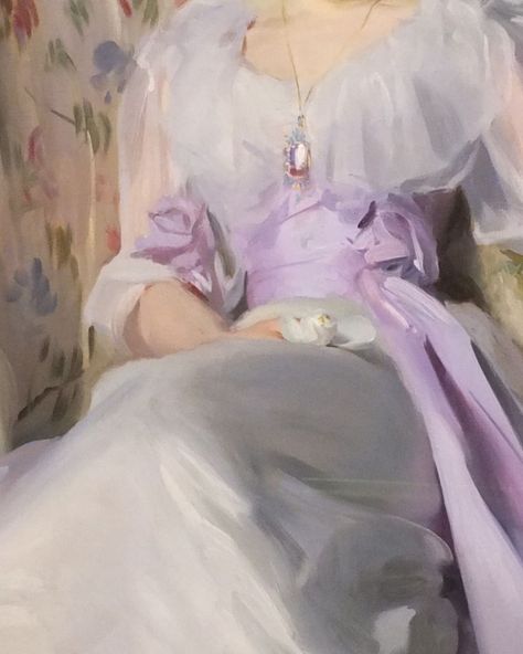 Purple Paint Aesthetic, Vintage Purple Aesthetic, Lady Agnew Of Lochnaw, Art Ho, Rococo Art, Rennaissance Art, John Singer Sargent, Princess Aesthetic, Old Paintings