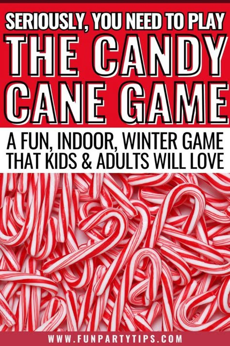 Carnival Games Christmas, Christmas Olympic Games Kids, Candy Cane Party Ideas, Christmas Themed Party Games, Christmas Candy Cane Games, Candy Cane Christmas Game, Christmas Games For Kids Indoor, Candy Cane Games For Adults, Candy Cane Games For Kids