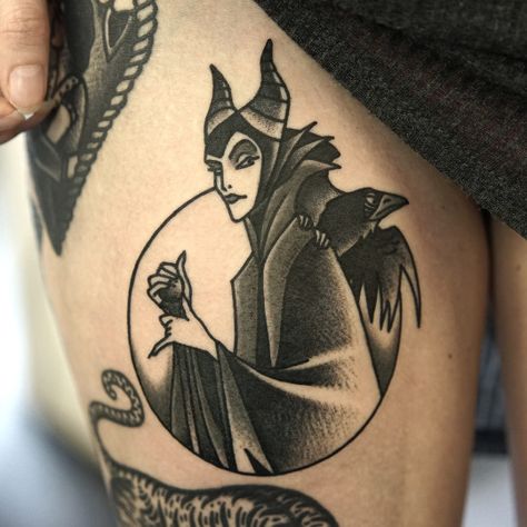 Philip Yarnell Maleficent Tattoo, Disney Tattoos, Evil Queen, Skin Art, Piercing Tattoo, Love Tattoos, Finger Tattoos, Maleficent, A Tattoo