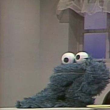 Pfp Whatsapp Aesthetic, Preminger Pfp, Cookie Monster Pfp, Cookie Monster Aesthetic, Leilani Core, Sesame Street Funny, Cookie Monster Wallpaper, Ernie Und Bert, Elmo And Friends