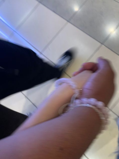 Matching Bracelets For Couples Aesthetic, Matching Bracelets Aesthetic, Couple Bracelets Aesthetic, Punjabi Captions, Matching Aesthetic, Bracelet Matching, Couple Holding Hands, Couple Hands, Teenage Love