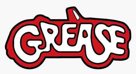 Grease Logo, Grease Themed Parties, Grease Party, Musical Logo, Homemade Board Games, Grease Is The Word, Grease Movie, Grease Musical, Cute Laptop Stickers