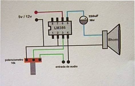 ISRAELCOM-ABDON     : Mini Amplificador de Audio casero Amplificador 12v, Diy Subwoofer, Diy Guitar Amp, Electronics Wallpaper, Diy Amplifier, Electronic Circuit Design, Computer Basic, Electronic Schematics, Electronic Circuit Projects